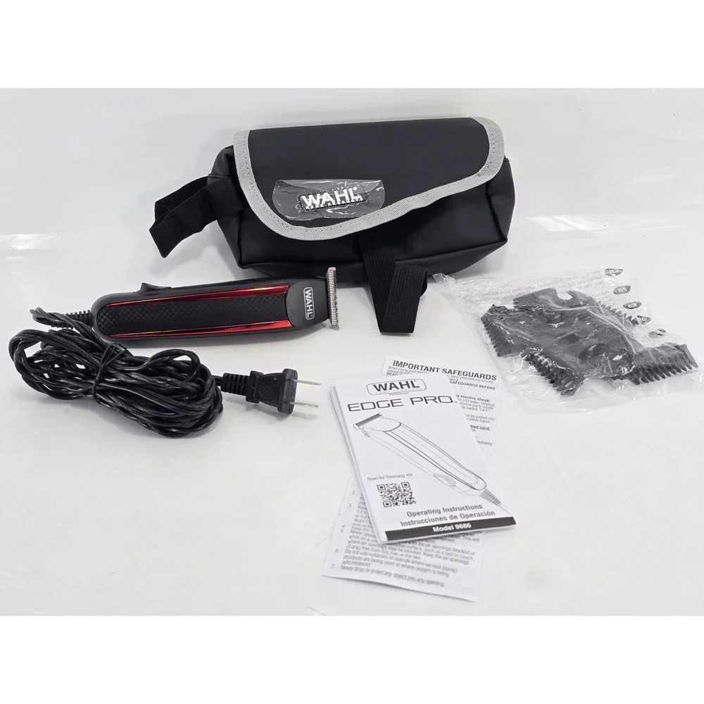 Wahl Edge Pro Bump Free Corded Beard Trimmer for Men  Model‎ 9686-300